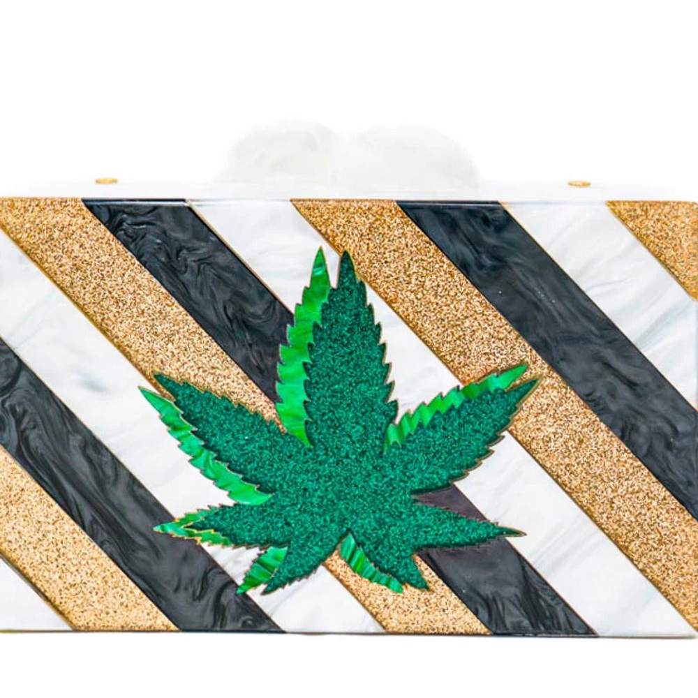 Acrylic Clutch Lit Edie Parker